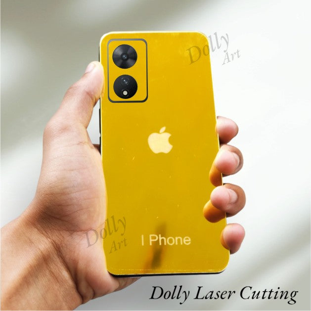 Vivo T2 A.I Style Design Golden Back Panel.