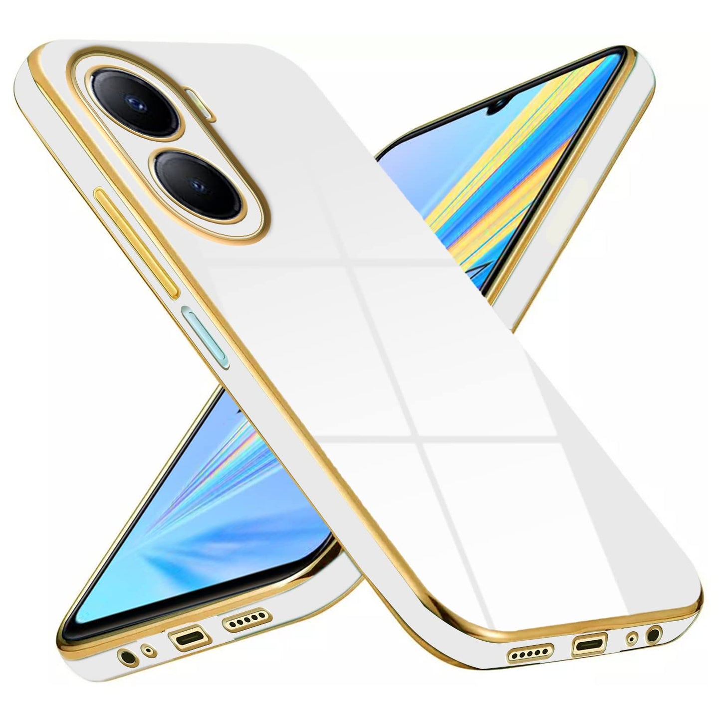 Vivo T2 6d Chrome Back Cover
