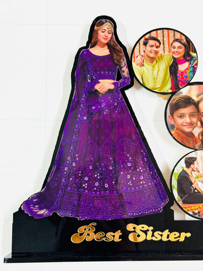 DLC - Raksha Bandhan Best Sister Photo Frame