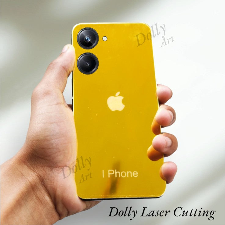 Realme 10 Pro A.I Logo Golden Back Glass