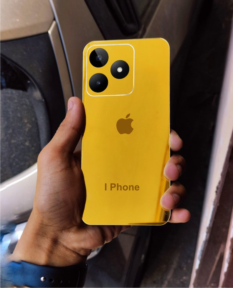 Realme Narzo N53 A.I Logo Golden Back Glass